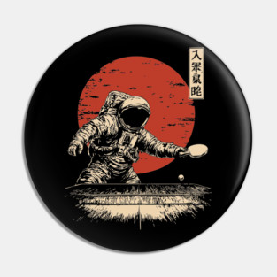 Zero-G Ping Pong Champion Pin
