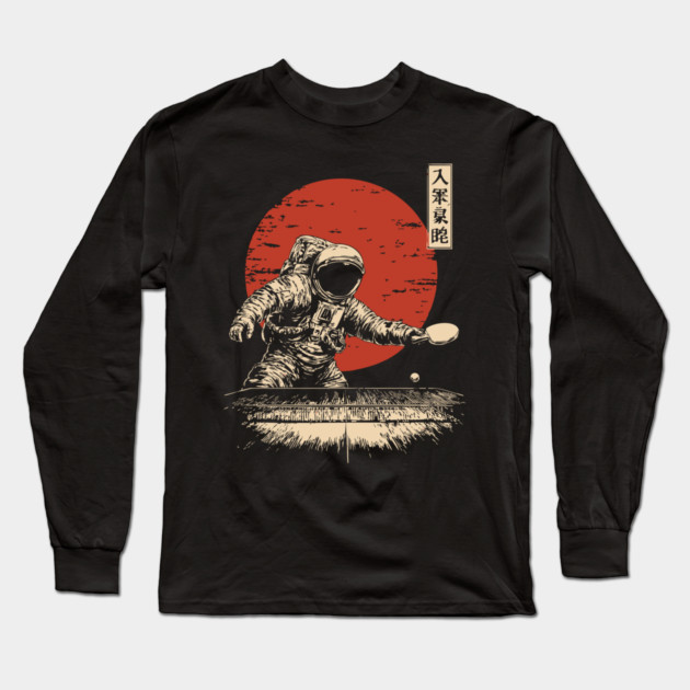 Zero-G Ping Pong Champion Long Sleeve T-Shirt by TuncGK