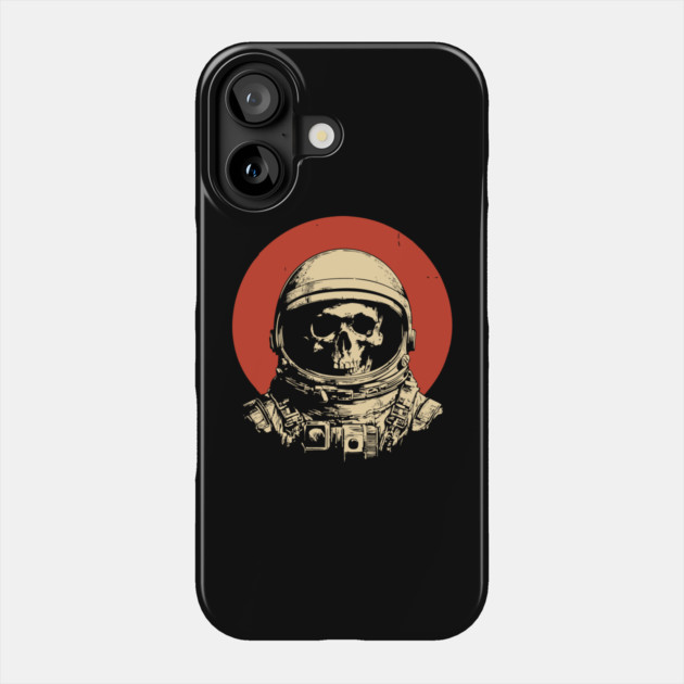 Dead in Space Astronaut Skull Phone Case by TuncGK