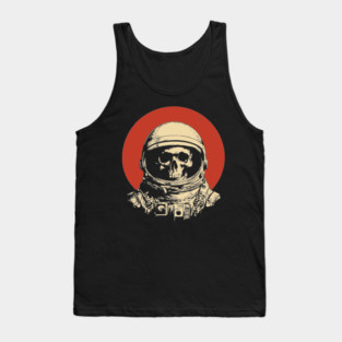 Dead in Space Astronaut Skull Tank Top