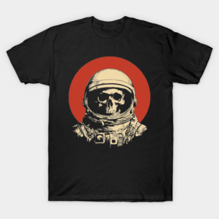 Dead in Space Astronaut Skull T-Shirt