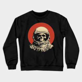 Dead in Space Astronaut Skull Crewneck Sweatshirt