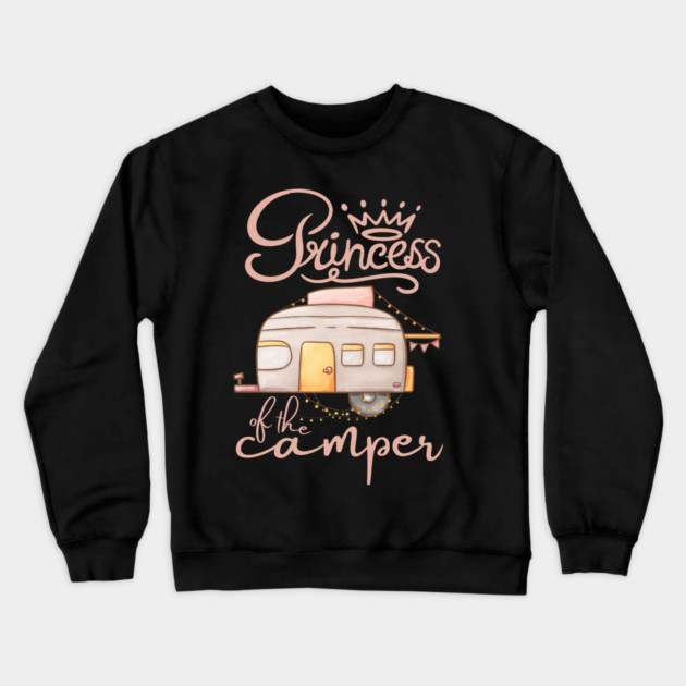 Princess Camper Crewneck Sweatshirt by The WYLD Tribe