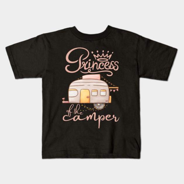 Princess Camper Kids T-Shirt by The WYLD Tribe