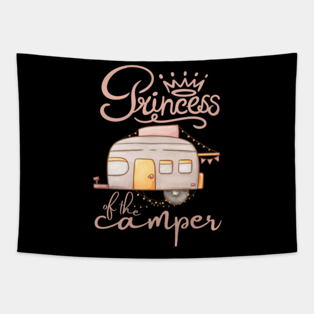Princess Camper Tapestry by The WYLD Tribe