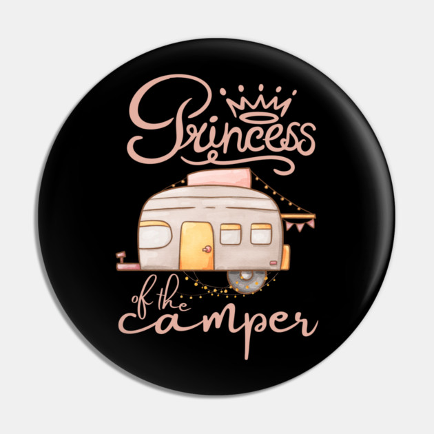 Princess Camper Pin by The WYLD Tribe