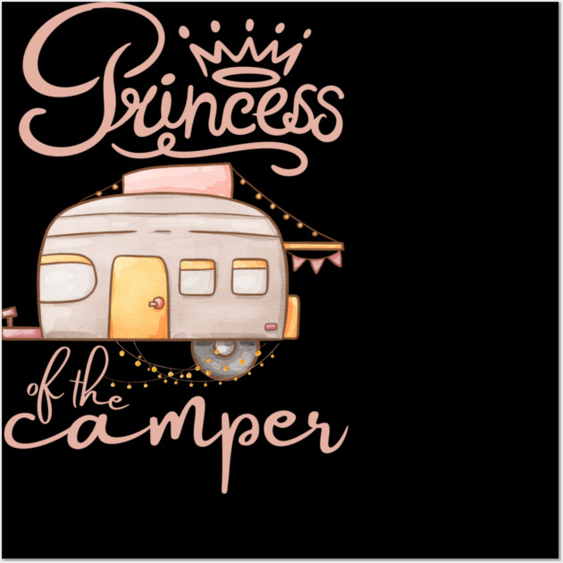 Princess Camper Wall Art by The WYLD Tribe