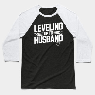 Leveling Up To Husband Baseball T-Shirt