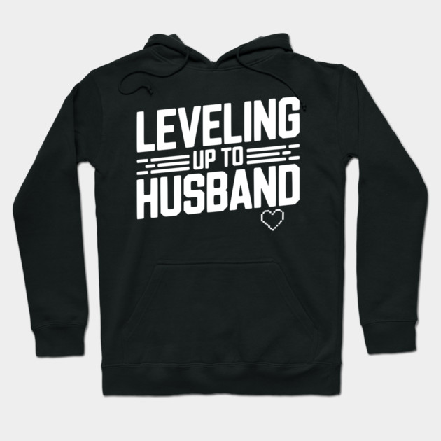Leveling Up To Husband Hoodie by Frank Ring
