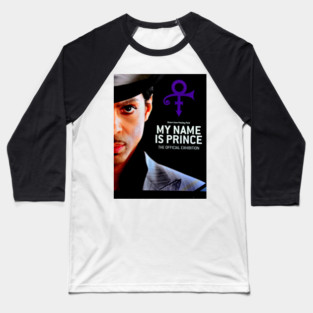 My Name Is Prince Exhibition Baseball T-Shirt