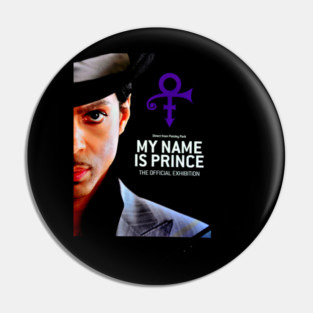 My Name Is Prince Exhibition Pin