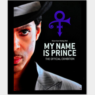 My Name Is Prince Exhibition Posters and Art