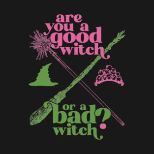 Are You a Good Witch or a Bad Witch T-Shirt