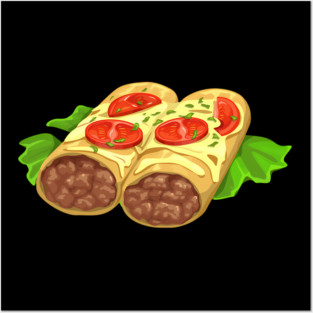 Mexican Enchiladas - Dessert Hugs Posters and Art