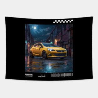 OPEL astra car4 Tapestry