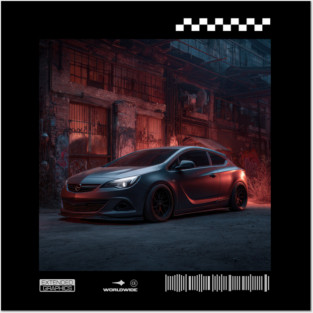 OPEL astra car3 Posters and Art