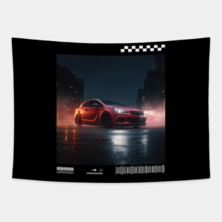 OPEL astra car Tapestry