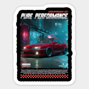 OPEL calibra car4 Sticker