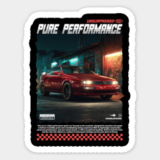 OPEL calibra car2 Sticker