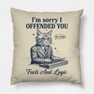 i-offended-you Pillow