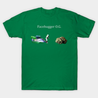 Facehugger OG - Weed Design T-Shirt