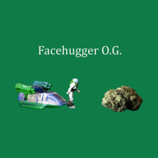Facehugger OG - Weed Design T-Shirt
