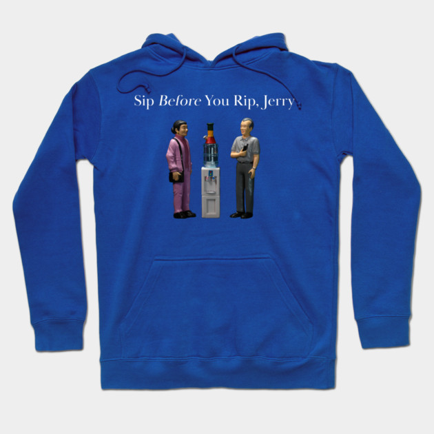 Sip Before You Rip, Jerry - Weed Design Hoodie by MrGreenGenes420