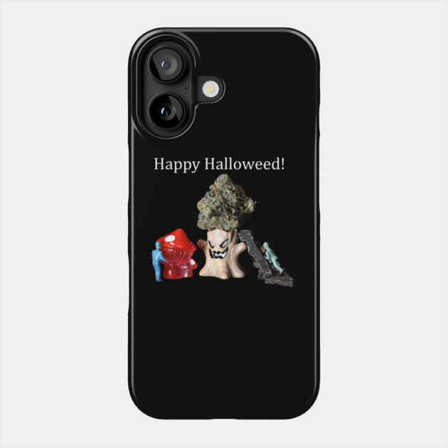 Happy Halloweed - Weed Design Phone Case by MrGreenGenes420