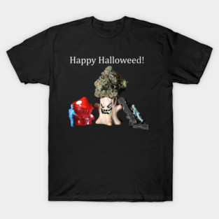 Happy Halloweed - Weed Design T-Shirt