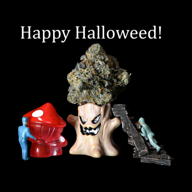 Happy Halloweed - Weed Design by MrGreenGenes420