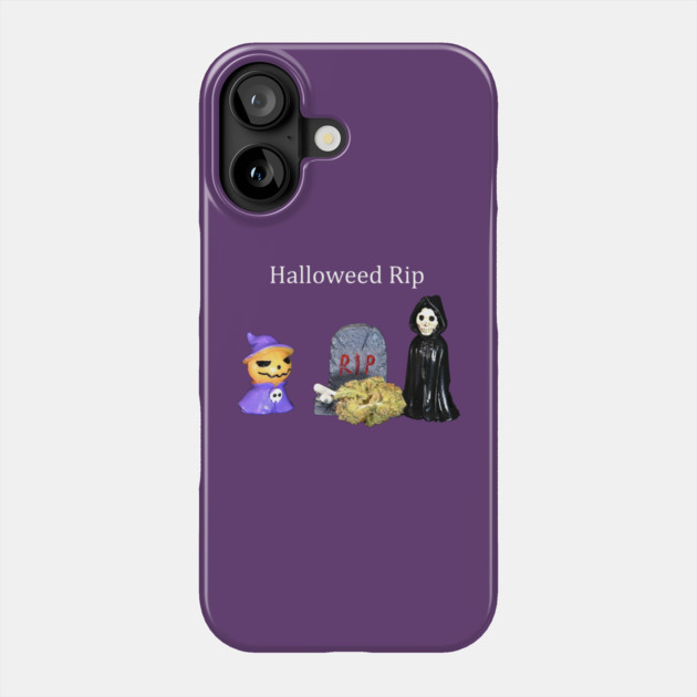 Halloweed RIP - Weed Design Phone Case by MrGreenGenes420