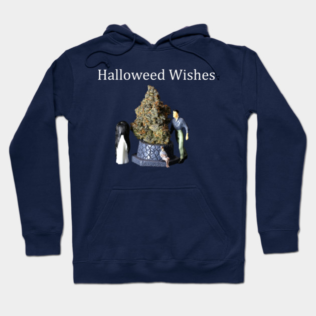 Halloweed Wishes - Weed Design Hoodie by MrGreenGenes420