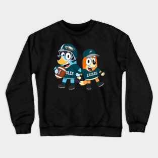 Philadelphia Eagles Bluey Crewneck Sweatshirt