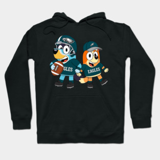 Philadelphia Eagles Bluey Hoodie