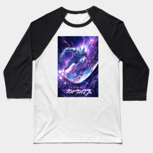 Silver Surfer Galaxy Movie Poster Baseball T-Shirt