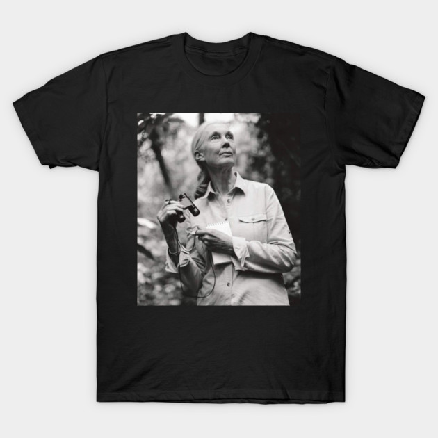Jane Goodall T-Shirt by GertisInc