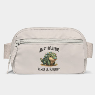 Ankylosaurus Dinosaur, Armor Up, Buttercup! cute design Bag
