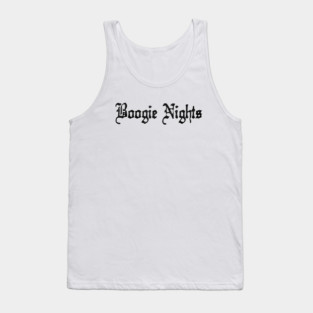 There Will Be Boogie (Black) Tank Top