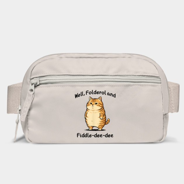 Snarky Cat "Well, Folderol and Fiddle-dee-dee" nonsense by Luxinda