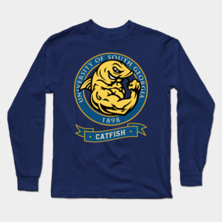 Chad Powers, Glen Powell, University Of South Georgia, Catfish Long Sleeve T-Shirt