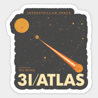 3I/Atlas 3I-Atlas Sticker