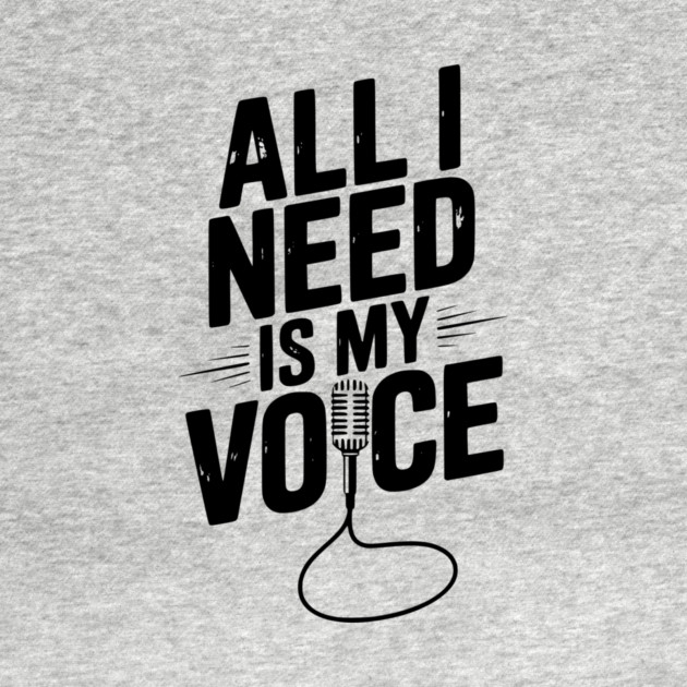 All I Need is My Voice by Frank Ring