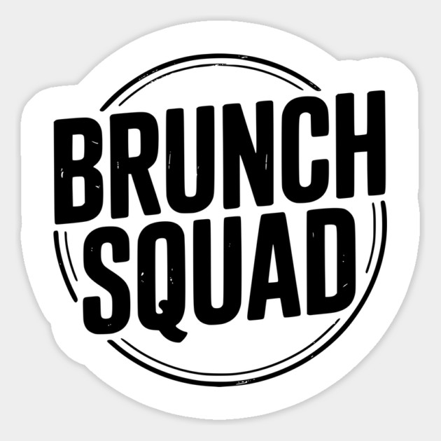 Brunch Squad Magnet by Frank Ring