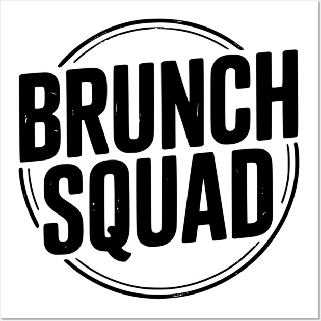 Brunch Squad Wall Art by Frank Ring