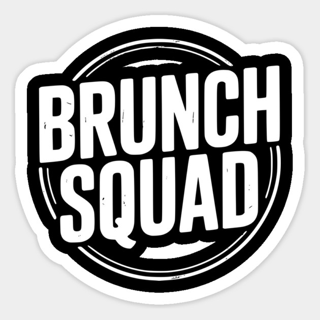 Brunch Squad Magnet by Frank Ring
