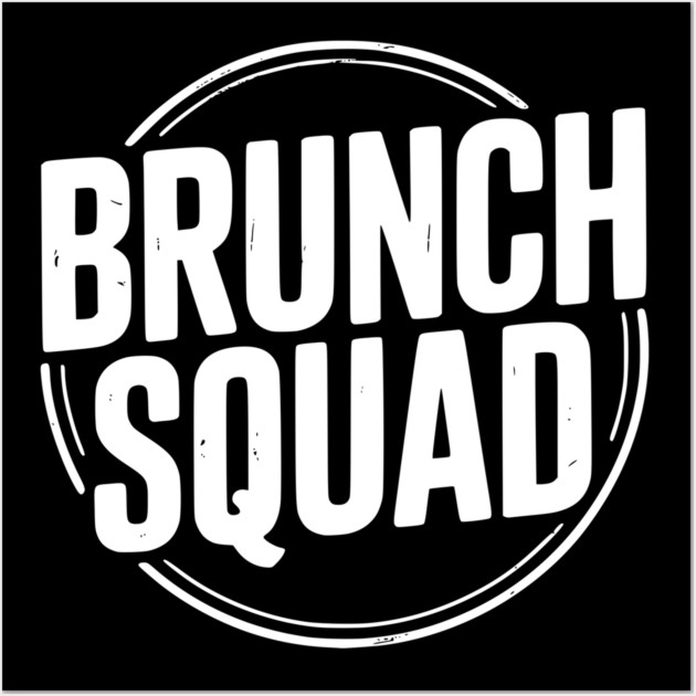 Brunch Squad Wall Art by Frank Ring