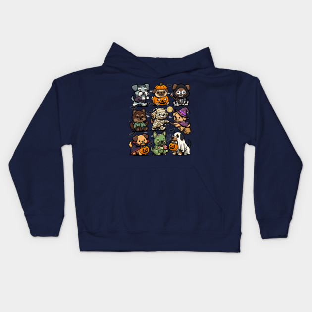 Spooky Dogs Kids Hoodie by GoshWow®