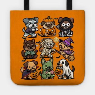 Spooky Dogs Tote