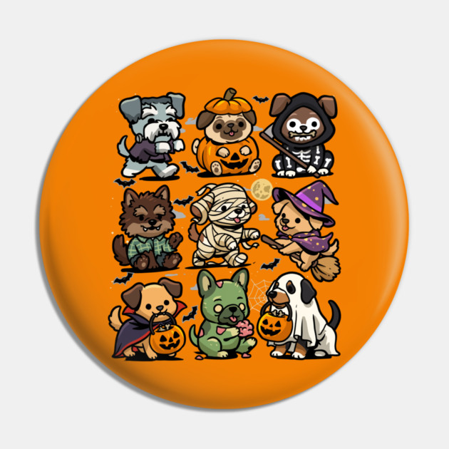 Spooky Dogs Pin by GoshWow®
