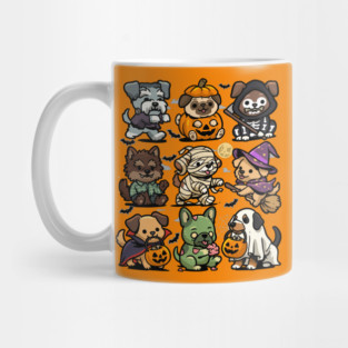 Spooky Dogs Mug